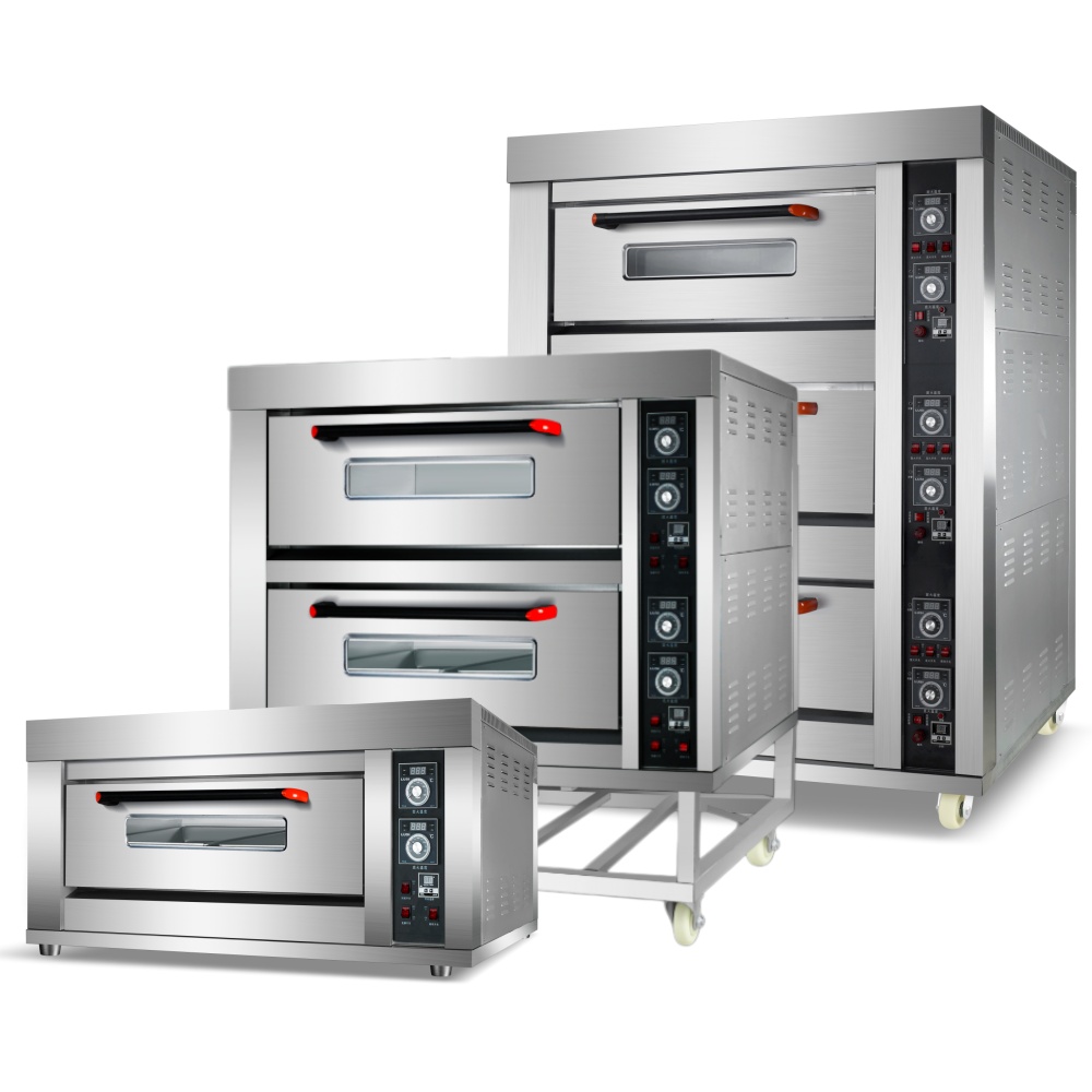 Commercial electric deck oven