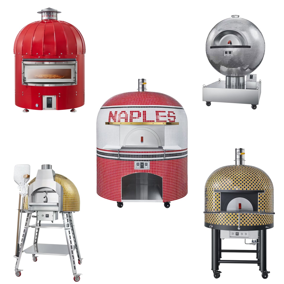 Commercial Neapolitan Pizza Ovens — Electric, Gas & Wood Fired