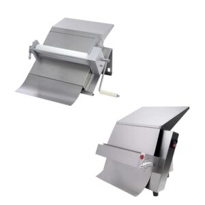Fondant Sheeter Machine — Electric and Manual, 16 to 21-Inch Roller