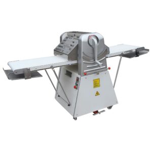 Commercial Floor-Standing Reversible Dough Sheeter for Bakery | Croissant, Puff Pastry & Danish Laminating Machine