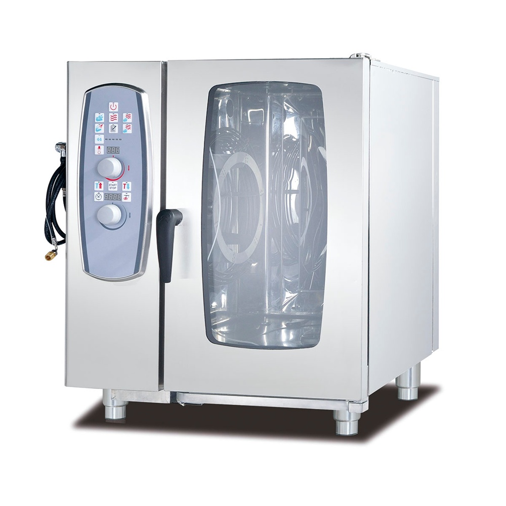 YEEDABAKE 10-tray countertop combi oven appearance example