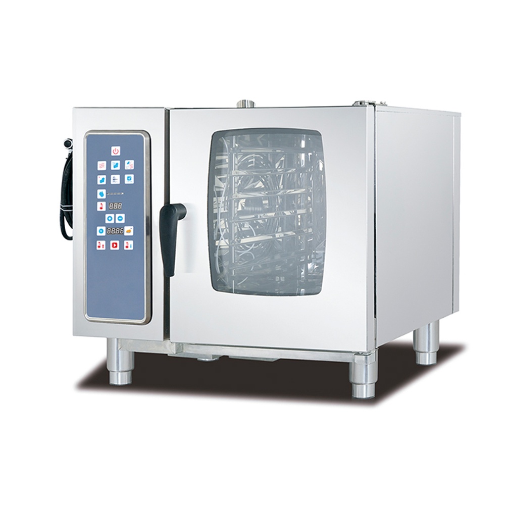YEEDABAKE compact six-tray GN 2/3 combi steamer oven