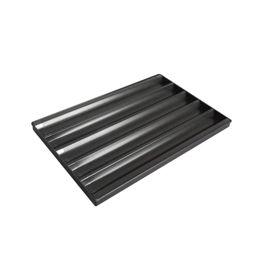 YEEDABAKE baguette baking tray — dark finish