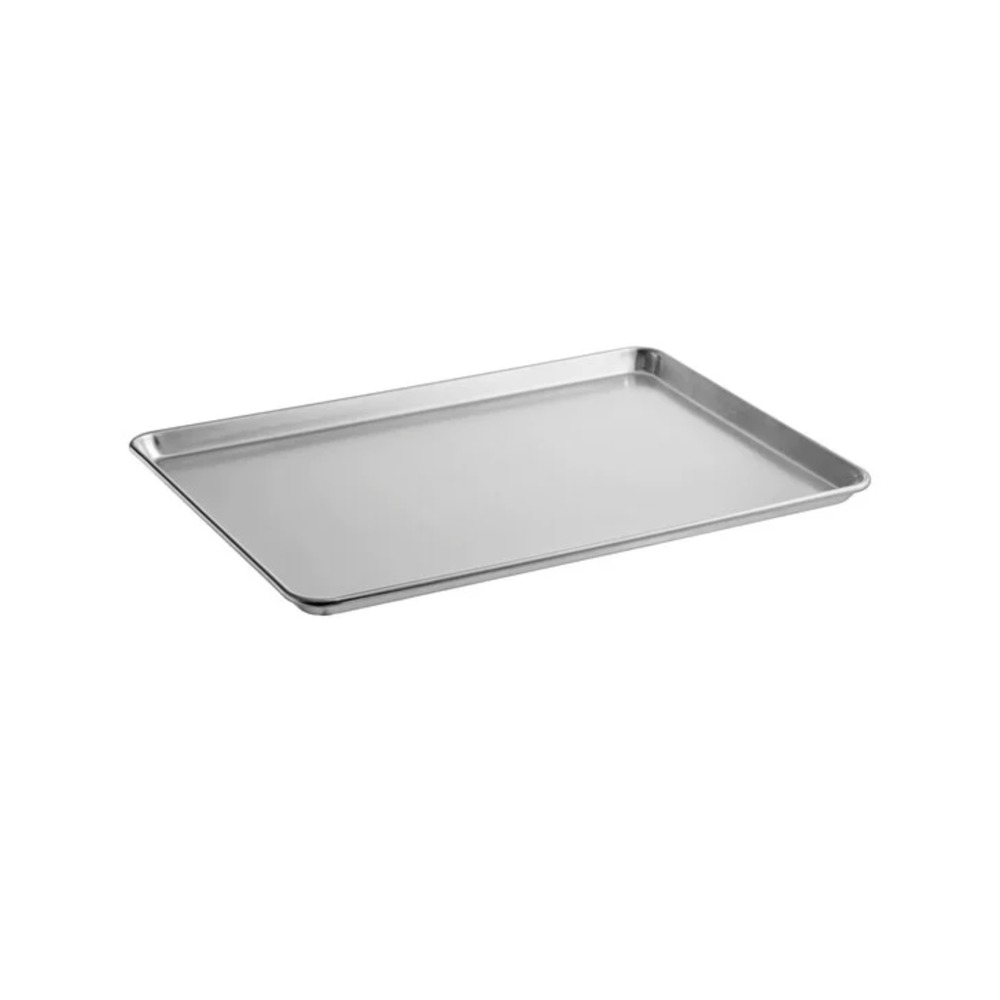 YEEDABAKE flat baking tray — silver finish