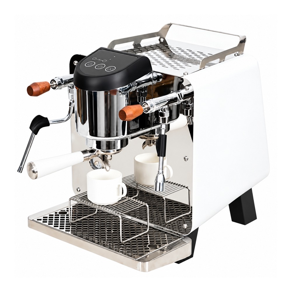 YBKE-10G / YBKE-10B / YBKE-100 / YBKE-100R — appearance reference espresso coffee machine