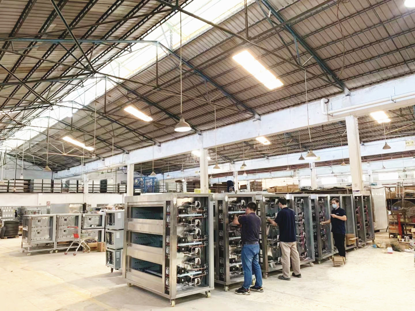 Production: Equipment assembly